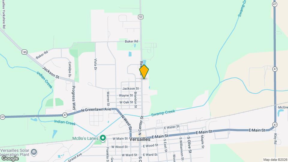 707 N Center St Map and Location Details