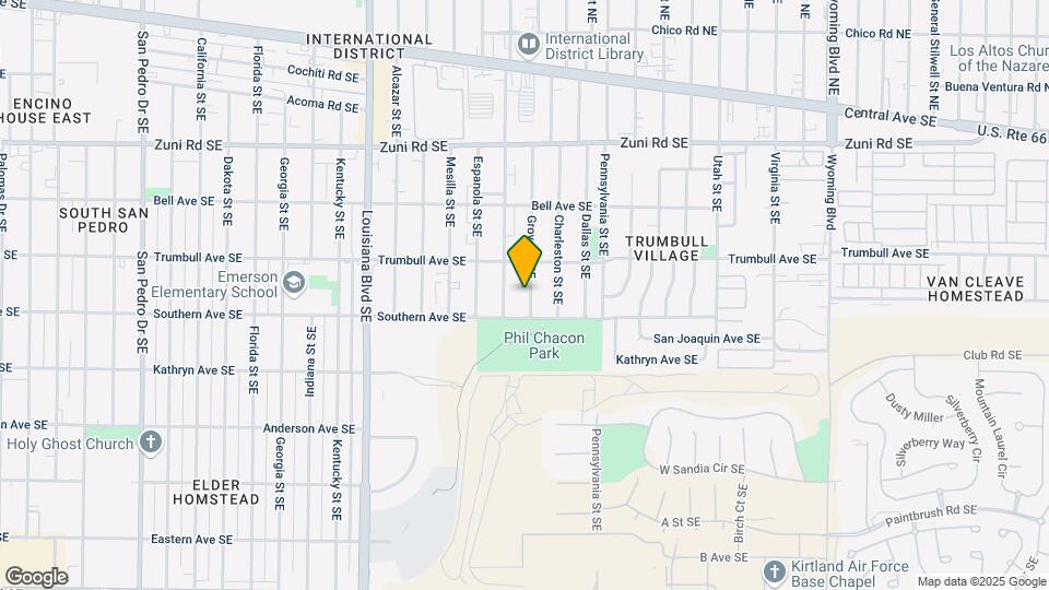 633 Grove St SE Map and Location Details