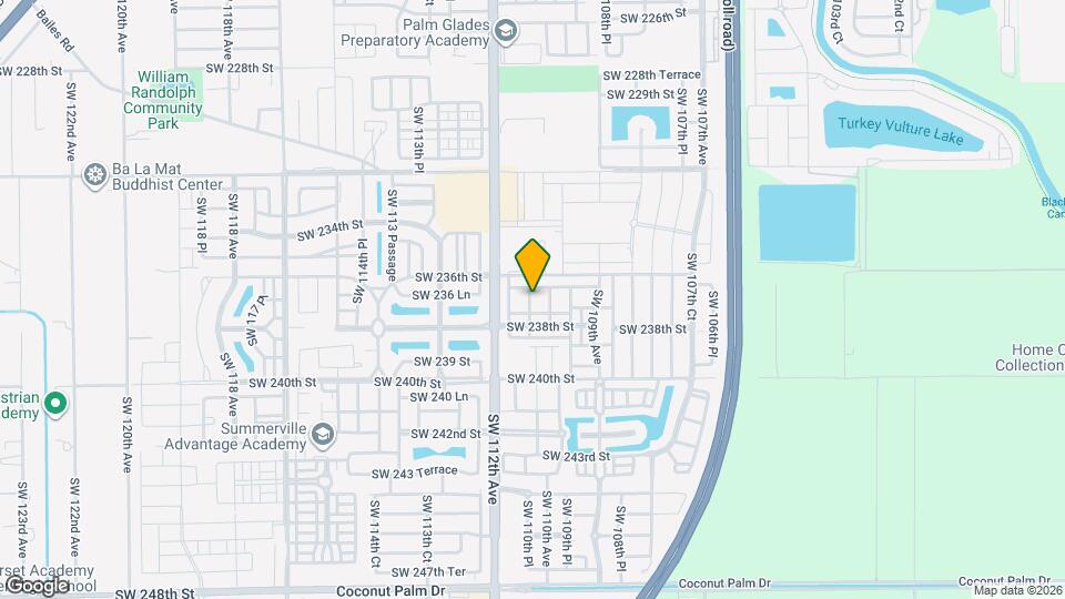 23703 SW 110th Pl Map and Location Details