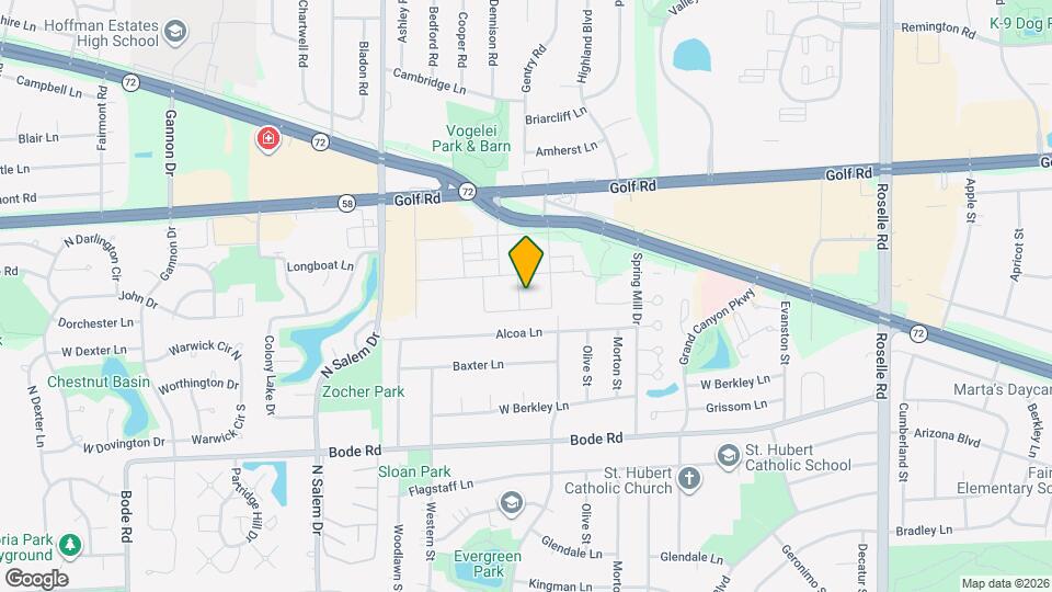 570 Mesa Dr, Unit 205 Map and Location Details