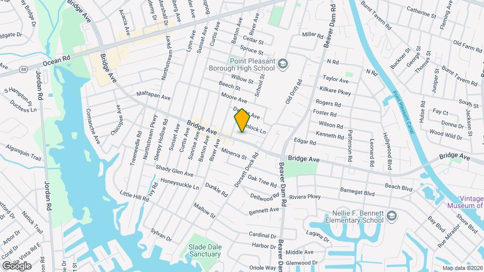 2419 Bridge Ave Map and Location Details