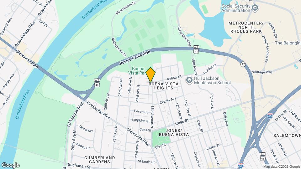 2301 18th Avenue N Map and Location Details