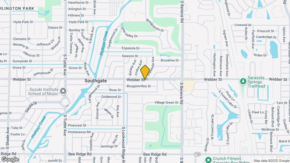 3340 Webber St Mapa y Detalles de la Ubicación