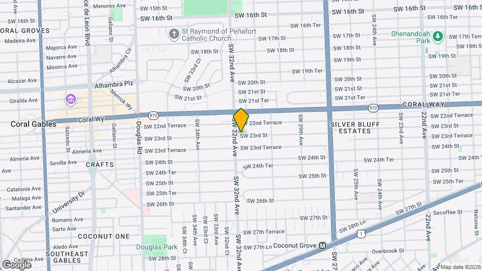 3189 SW 23rd St Map and Location Details