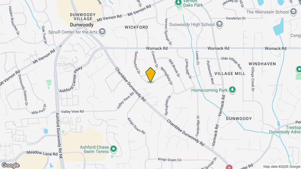4820 Summerford Dr Map and Location Details