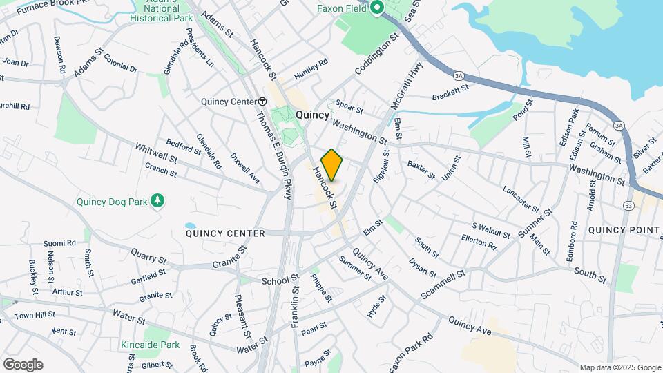 Nova Quincy Mapa y Detalles de la Ubicación