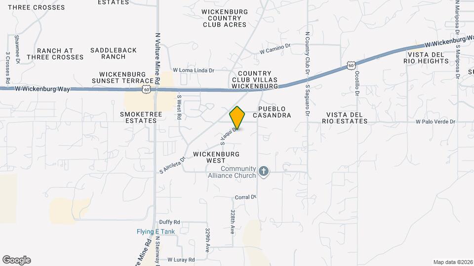 570 S Yaqui Dr Map and Location Details