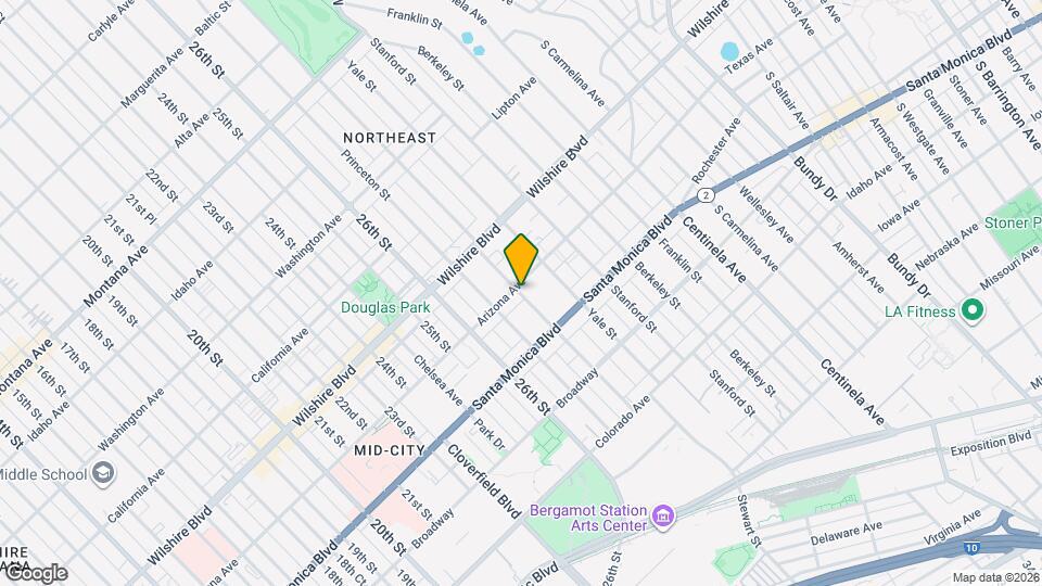 1307 Harvard St, Unit 1 Mapa y Detalles de la Ubicación