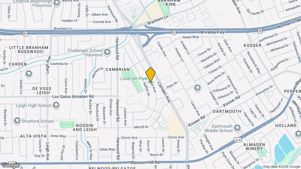 5145 Alan Ave Mapa y Detalles de la Ubicación