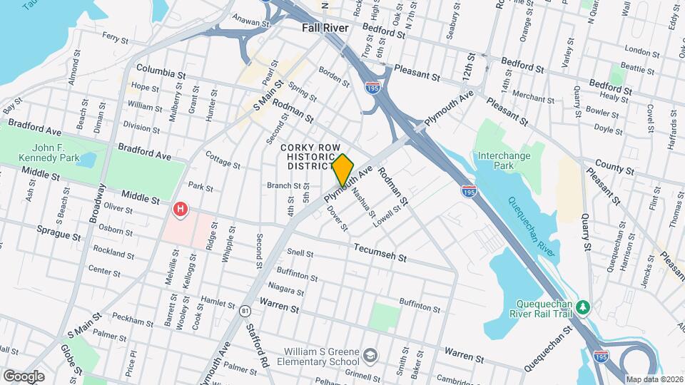 544 Plymouth Ave Mapa y Detalles de la Ubicación
