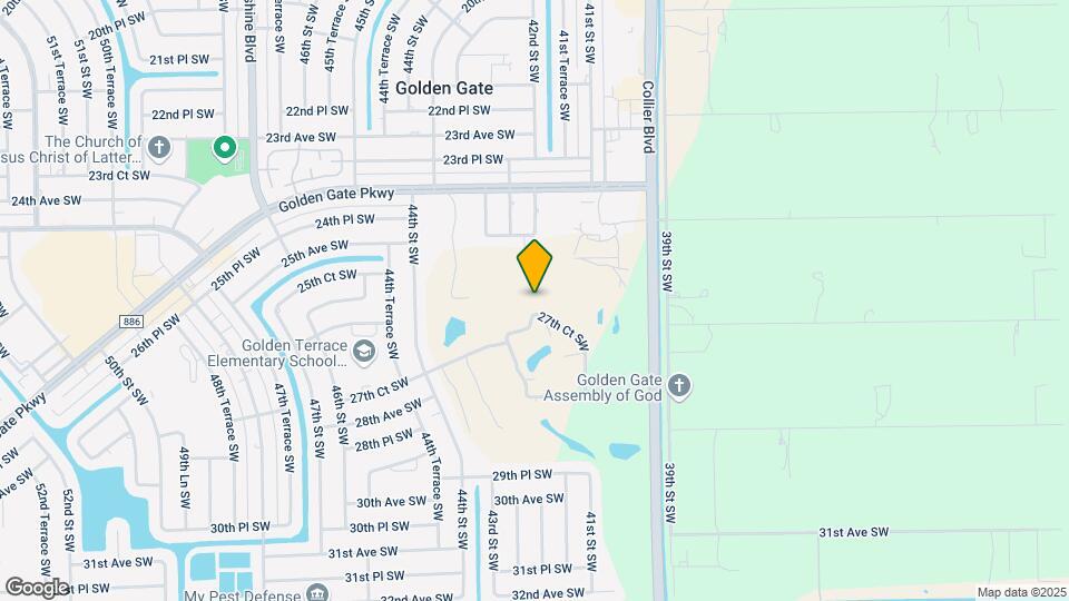 4166 27th Ct SW Map and Location Details