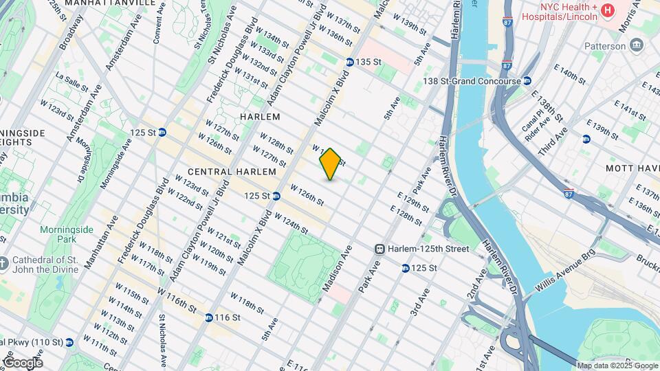 17 W 127th St Map and Location Details