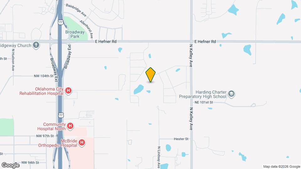 10401 Little Blue Ln Map and Location Details