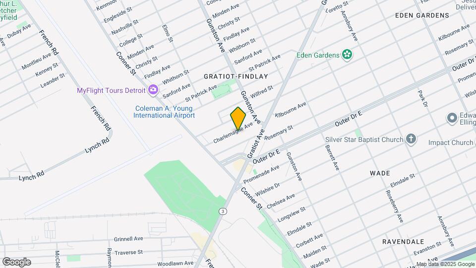 11160 Charlemagne Ave Map and Location Details