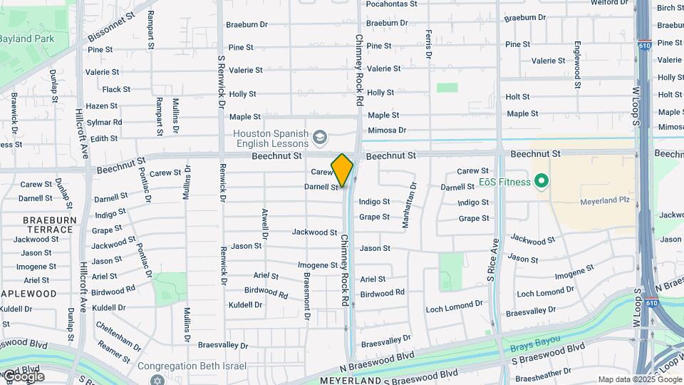 5303 Darnell St Map and Location Details