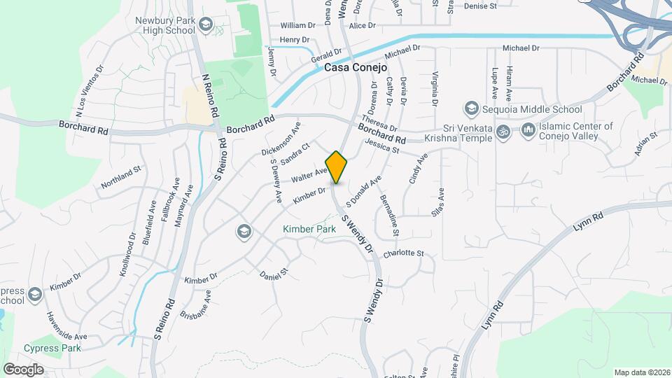 265 McKnight Rd Map and Location Details