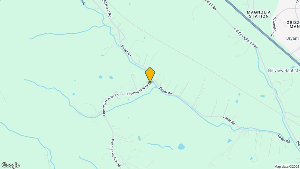 3384 Freeman Hollow Rd Map and Location Details
