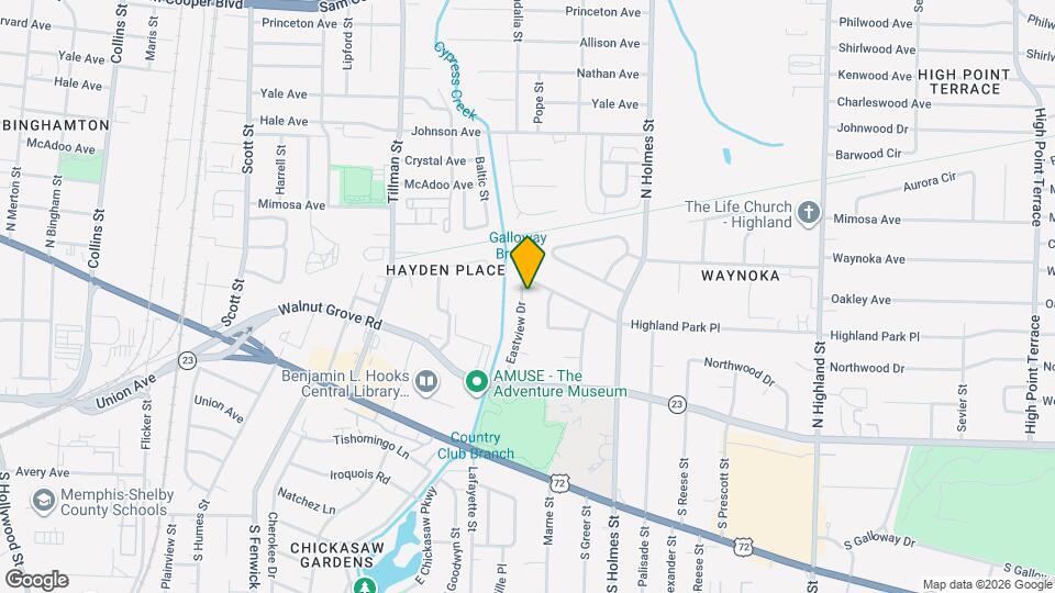 166 Eastview Dr Map and Location Details