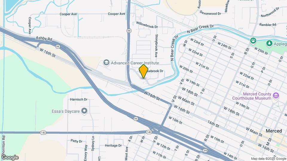 1725-1735 W North Bear Creek Dr Mapa y Detalles de la Ubicación