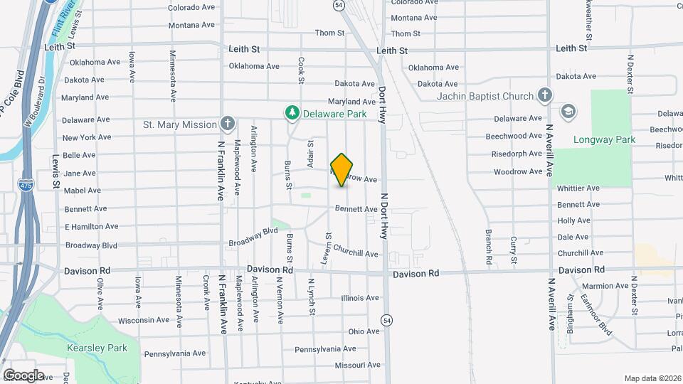 2225 Hoff St Mapa y Detalles de la Ubicación