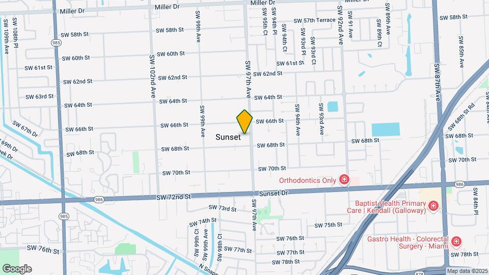 6700 SW 97th Ave Mapa y Detalles de la Ubicación