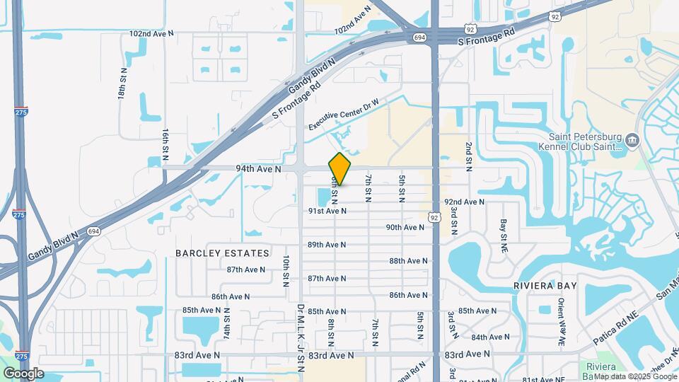 784 93rd Ave N Map and Location Details