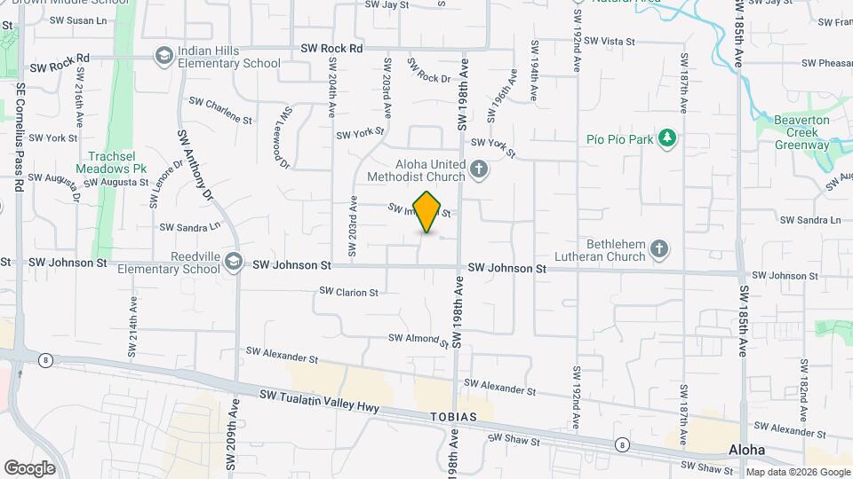 2530 SW 200th Ct Map and Location Details