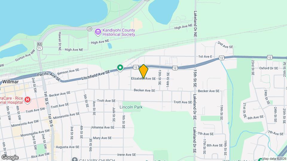 1100 Elizabeth Ave SE Map and Location Details