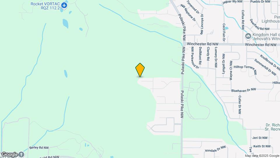 3712 Fox Trail Cir NW Map and Location Details