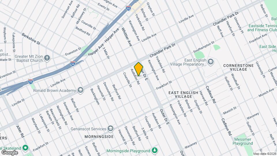 5502 Audubon Rd Map and Location Details