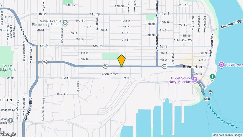 1431 Burwell St Map and Location Details