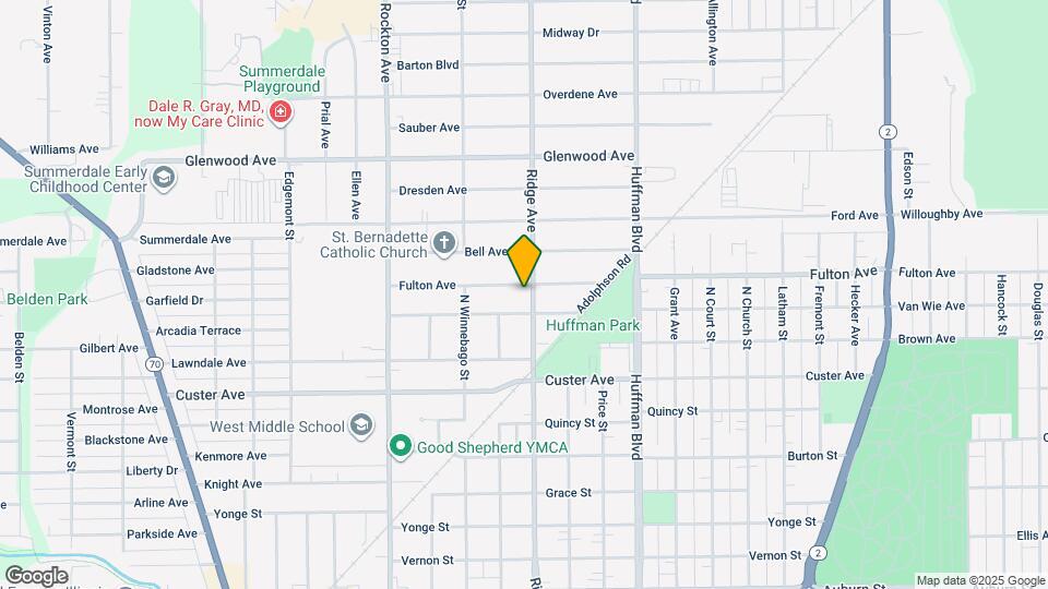 2312 Ridge Ave Map and Location Details