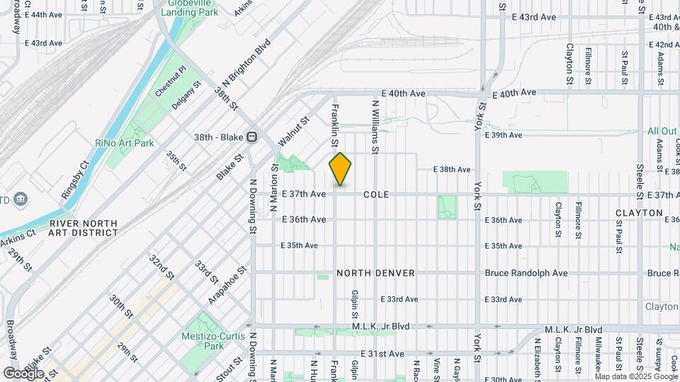 3700 Franklin St Map and Location Details
