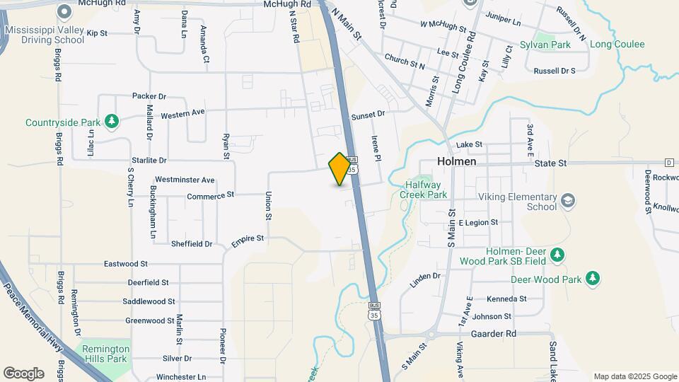 110 N Holmen Dr Mapa y Detalles de la Ubicación