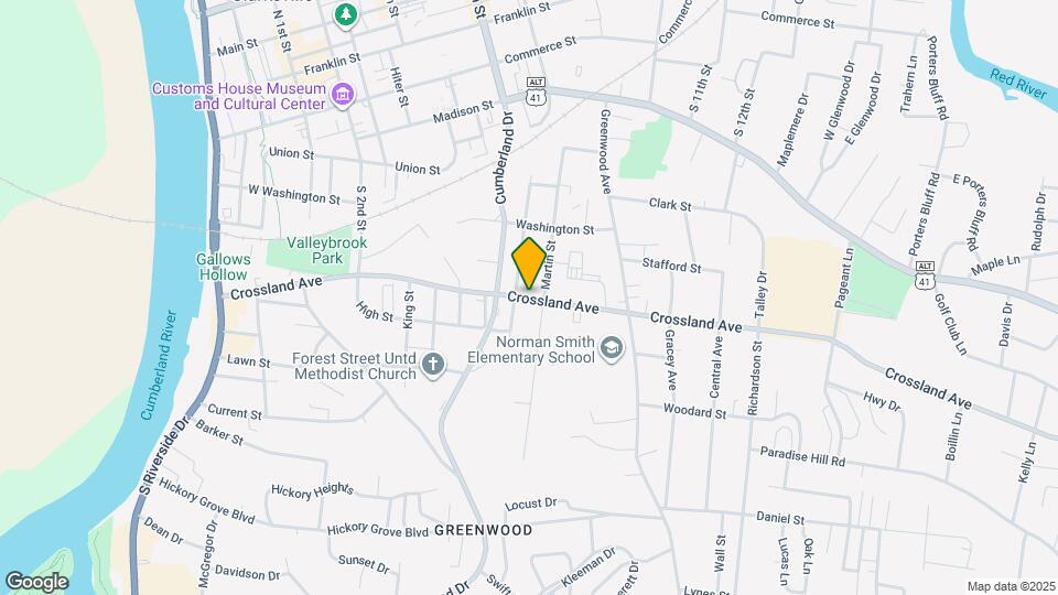 713 Crossland Ave Mapa y Detalles de la Ubicación