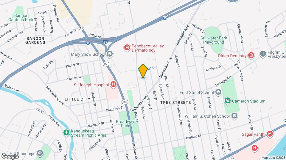 322 Grove St Mapa y Detalles de la Ubicación