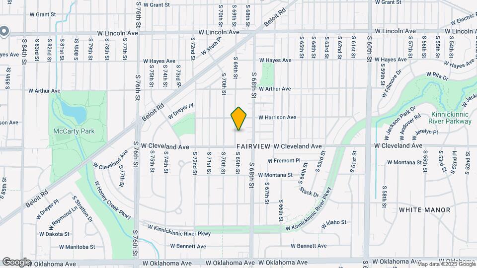 2648 S 69th St Map and Location Details