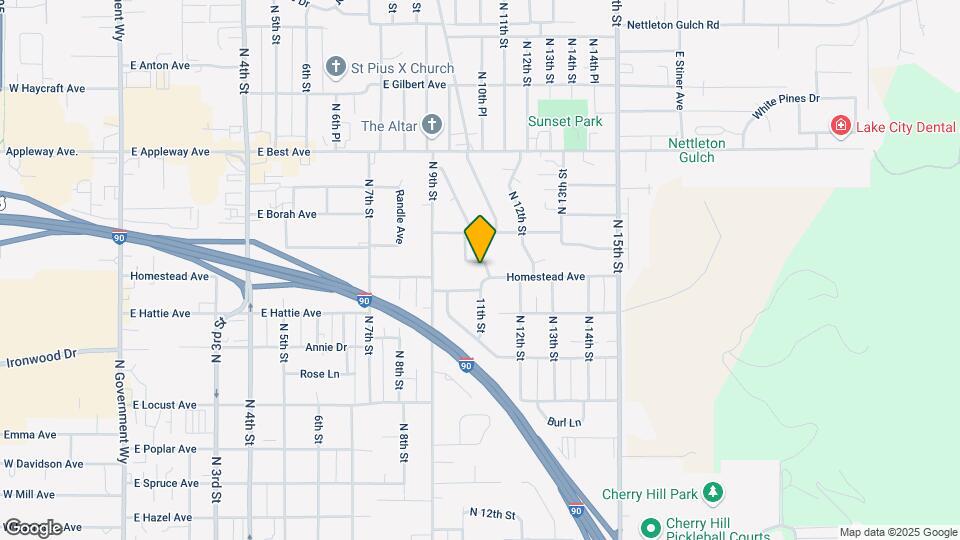 2xxx E Monte Vista Dr Map and Location Details