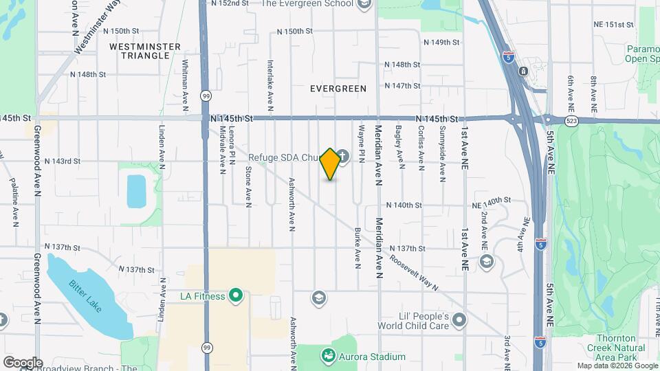 14025 Wallingford Ave N Map and Location Details