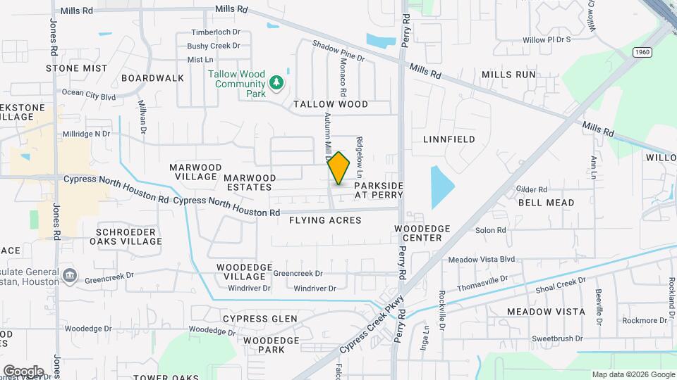 9854 Farrell Dr Map and Location Details