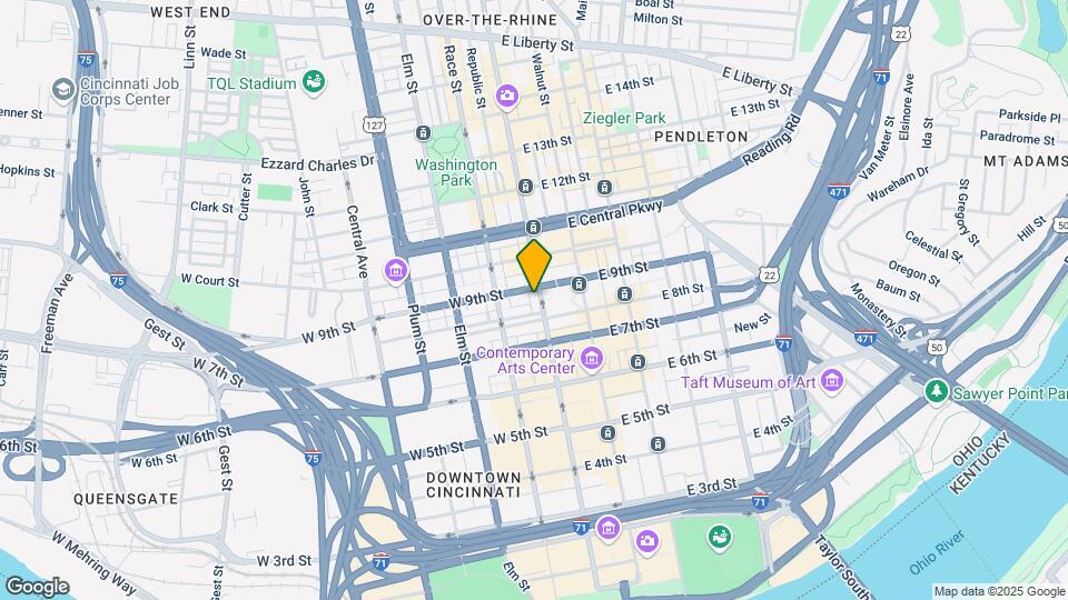 Garfield Suites Hotel Redevelopment Map and Location Details