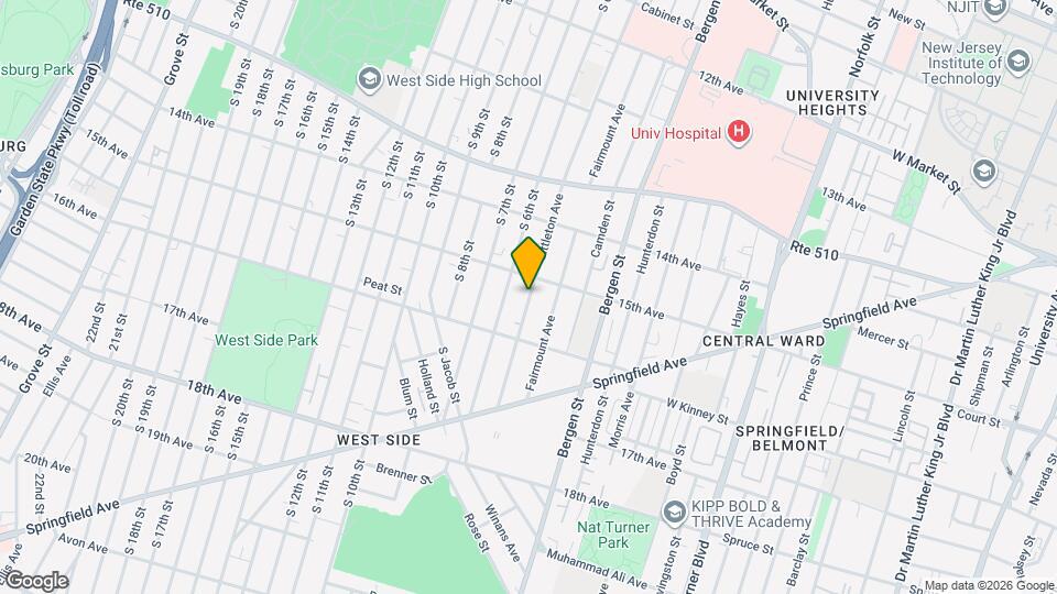 311 Littleton Ave, Unit 3 Map and Location Details