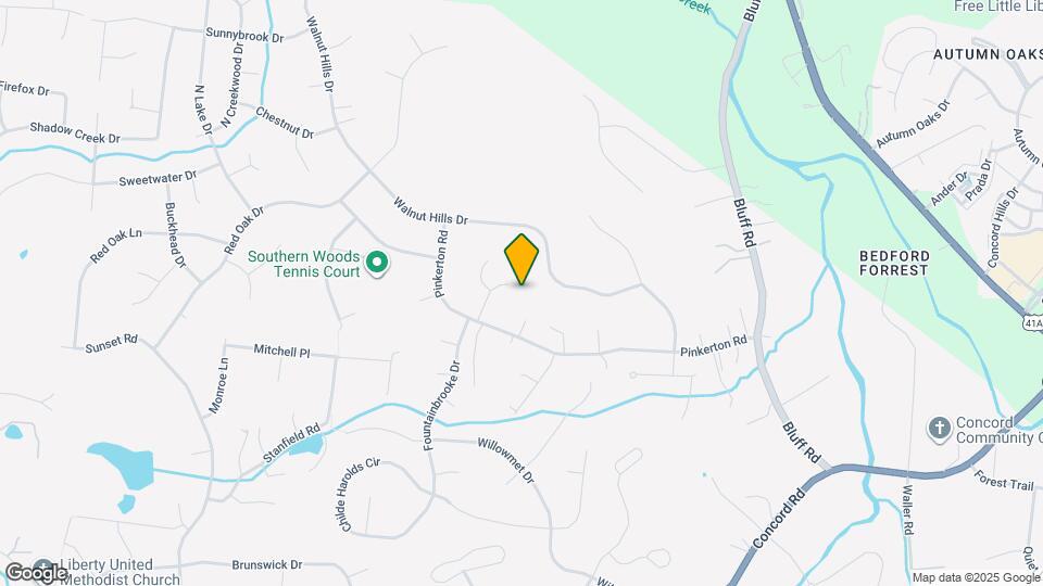 1017 Alcove Ct Map and Location Details