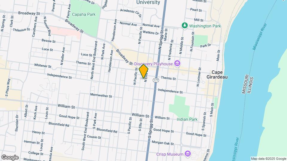 27-33 N Ellis St Mapa y Detalles de la Ubicación