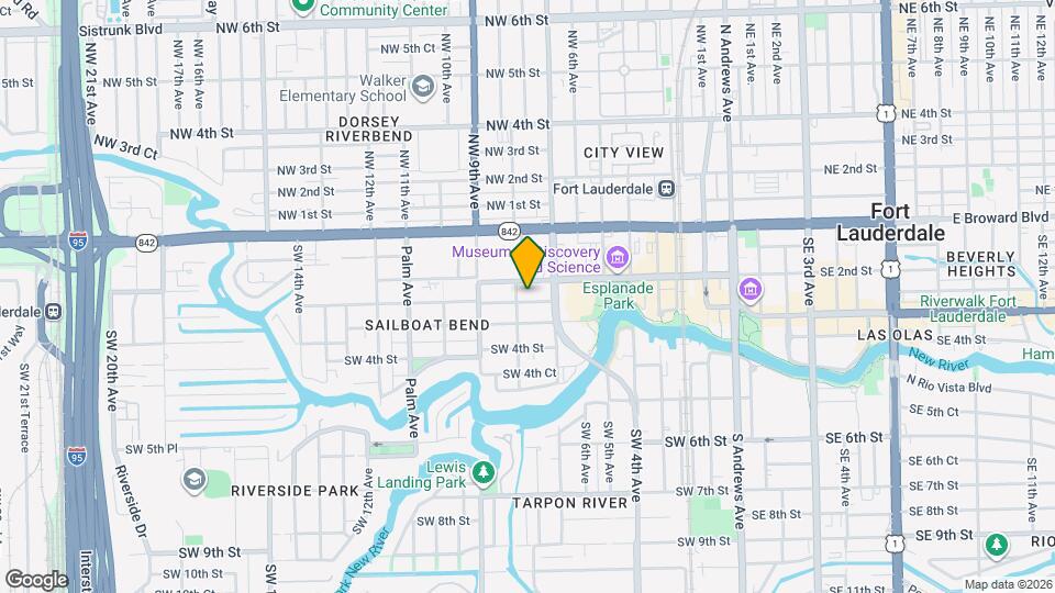 725 SW 2nd Ct Map and Location Details
