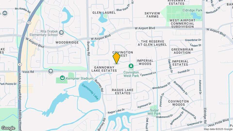 1814 Hanbury Ct Map and Location Details