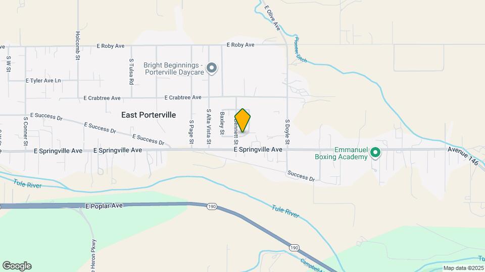 E. E Cleo Ave Map and Location Details