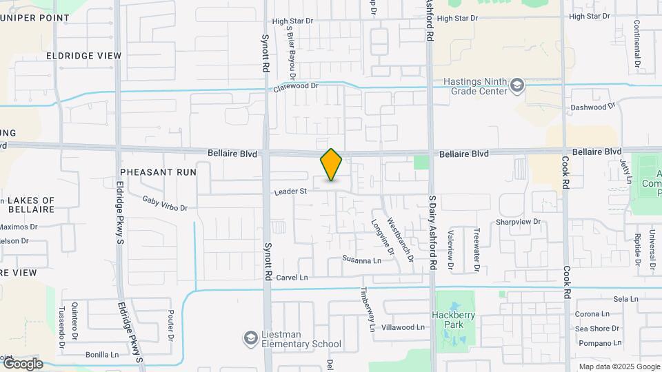 13030 Leader St Map and Location Details