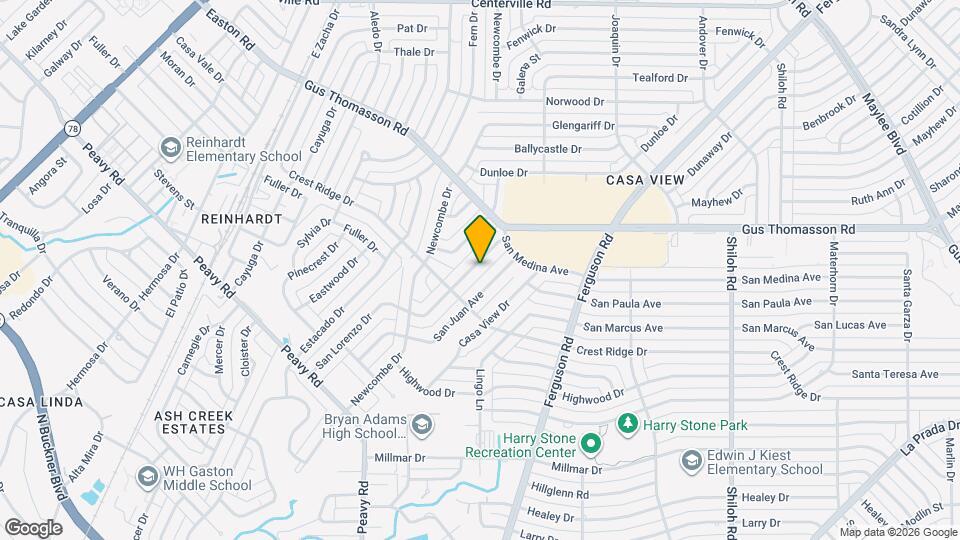 10232 San Lorenzo Dr Map and Location Details