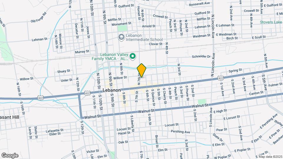 28 N 7th St Map and Location Details